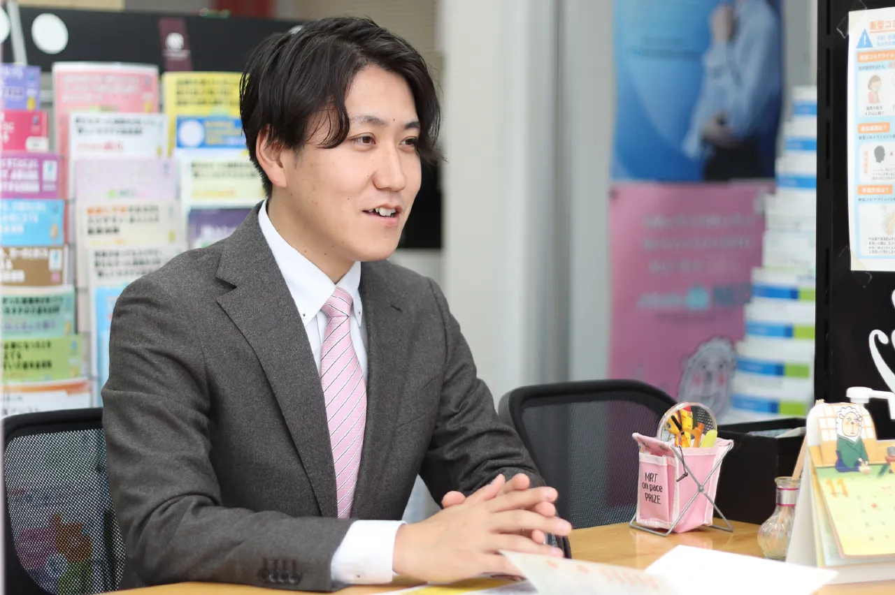 I・プラザ 営業担当 清水 勇介